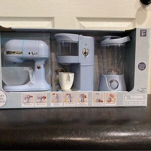 Kids' Blue Kitchen Appliance Playset
